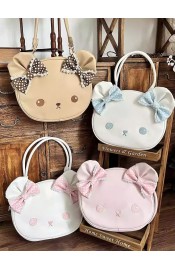 Sheep Puff Little Bear Big Head Bag(Reservation/4 Colours/Full Payment Without Shipping)